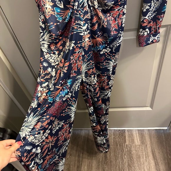 Women’s Medium Pink Lily Pantsuit - Picture 2 of 2